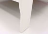 Bright White Louis Philippe King Size Bed Showing the Foot Detail | Home Furniture Plus Bedding