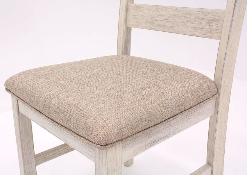 Skempton 7 Piece Dining Table Set White Home Furniture