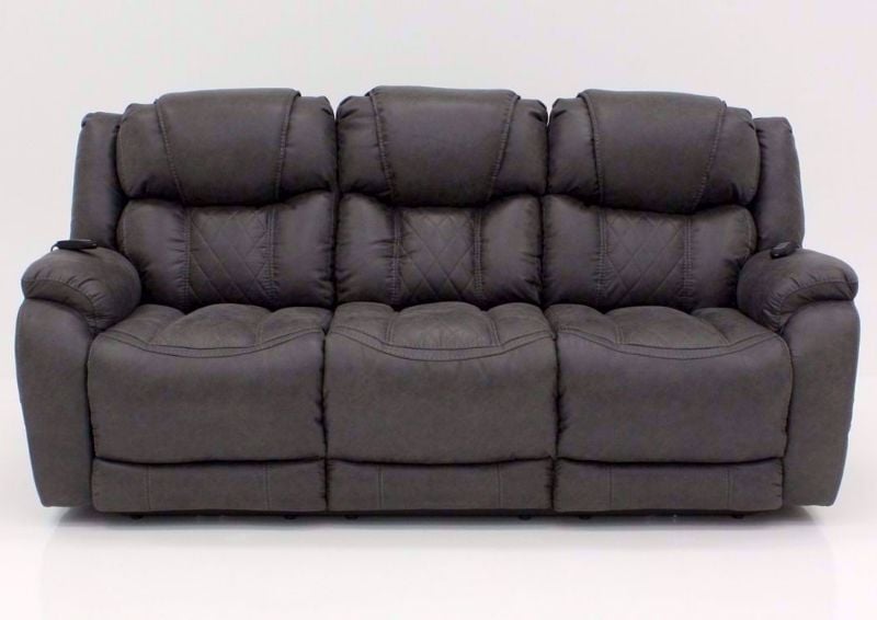 Steel Gray Daytona POWER Reclining Sofa, Front Facing | Home Furniture Plus Bedding