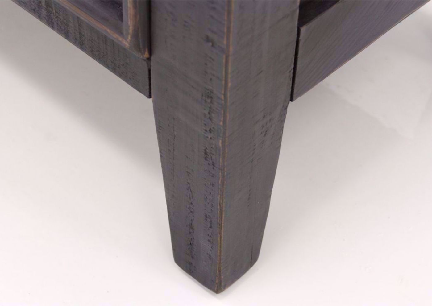 Gray Chatham 3 Drawer End Table Foot Detail | Home Furniture Plus Bedding