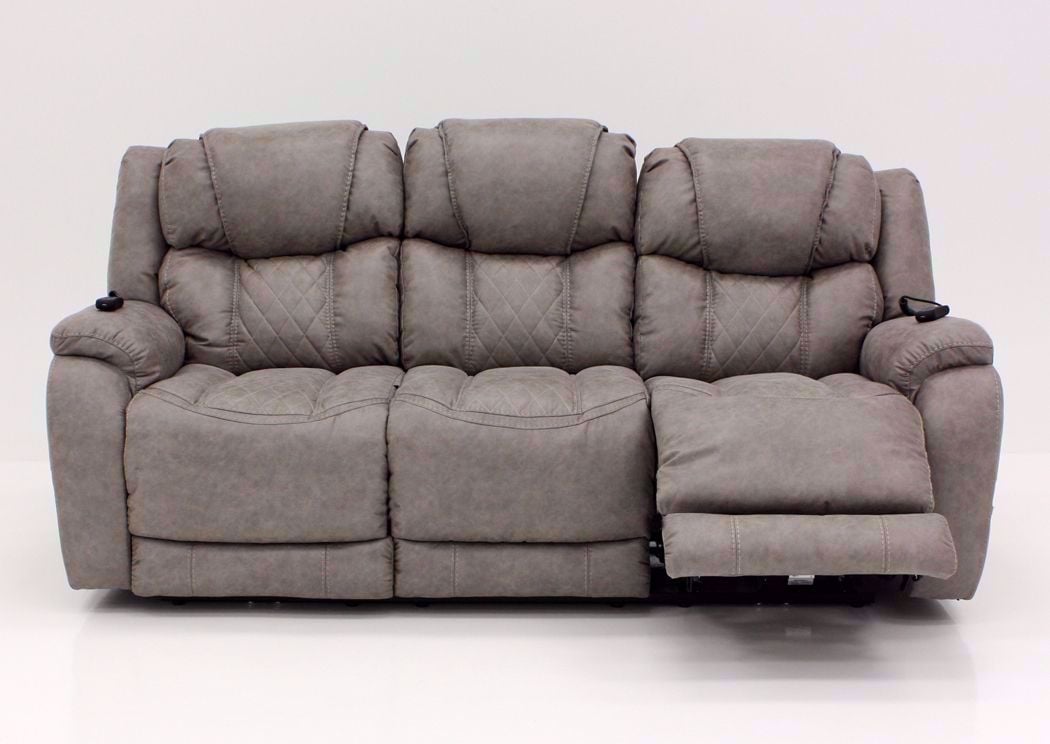 Daytona POWER Reclining Sofa Soft Brown Home Furniture