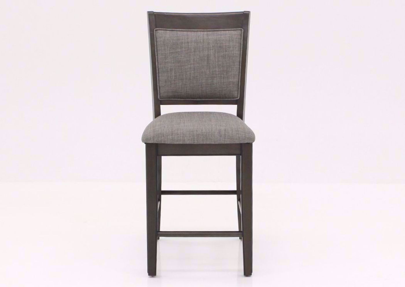 Warm Gray Fulton 24" Barstool Facing Front | Home Furniture Plus Mattress