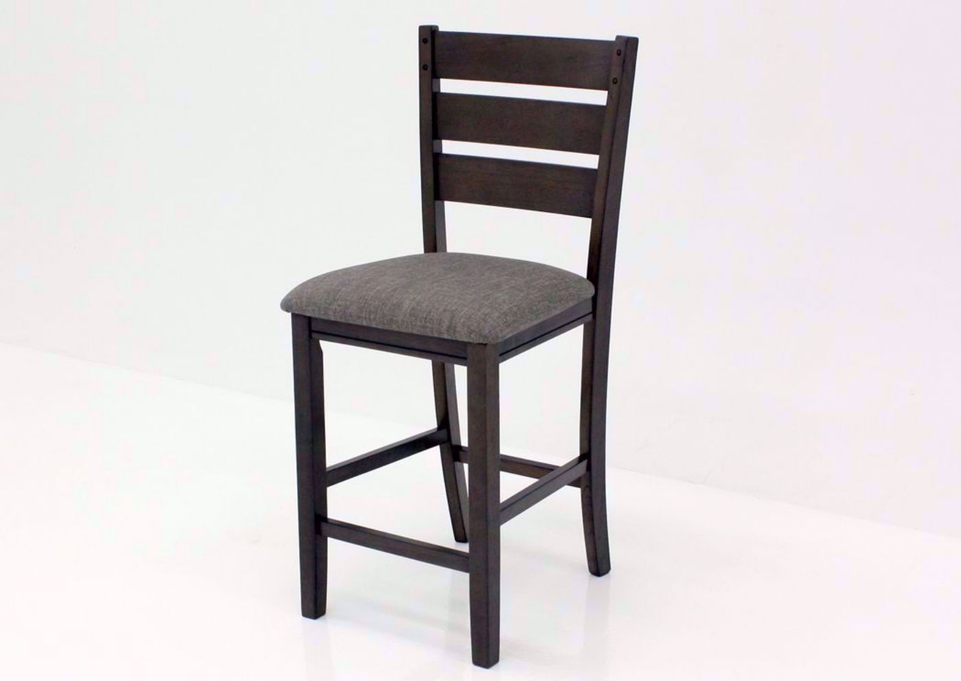 Dark Gray Bardstown Barstool at an Angle | Home Furniture Plus Mattress