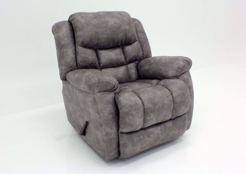 Pewter Wrangler Recliner at an Angle | Home Furniture Plus Bedding