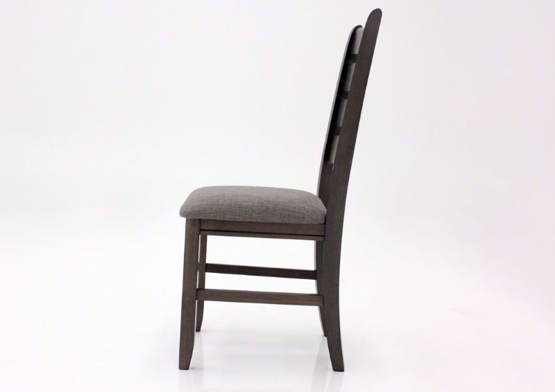 Dark Gray Bardstown Chair Side View | Home Furniture Plus Mattress