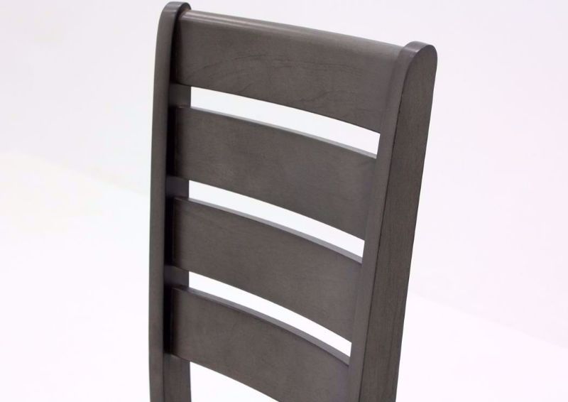 Dark Gray Bardstown Chair Showing the Seat Back Detail | Home Furniture Plus Mattress