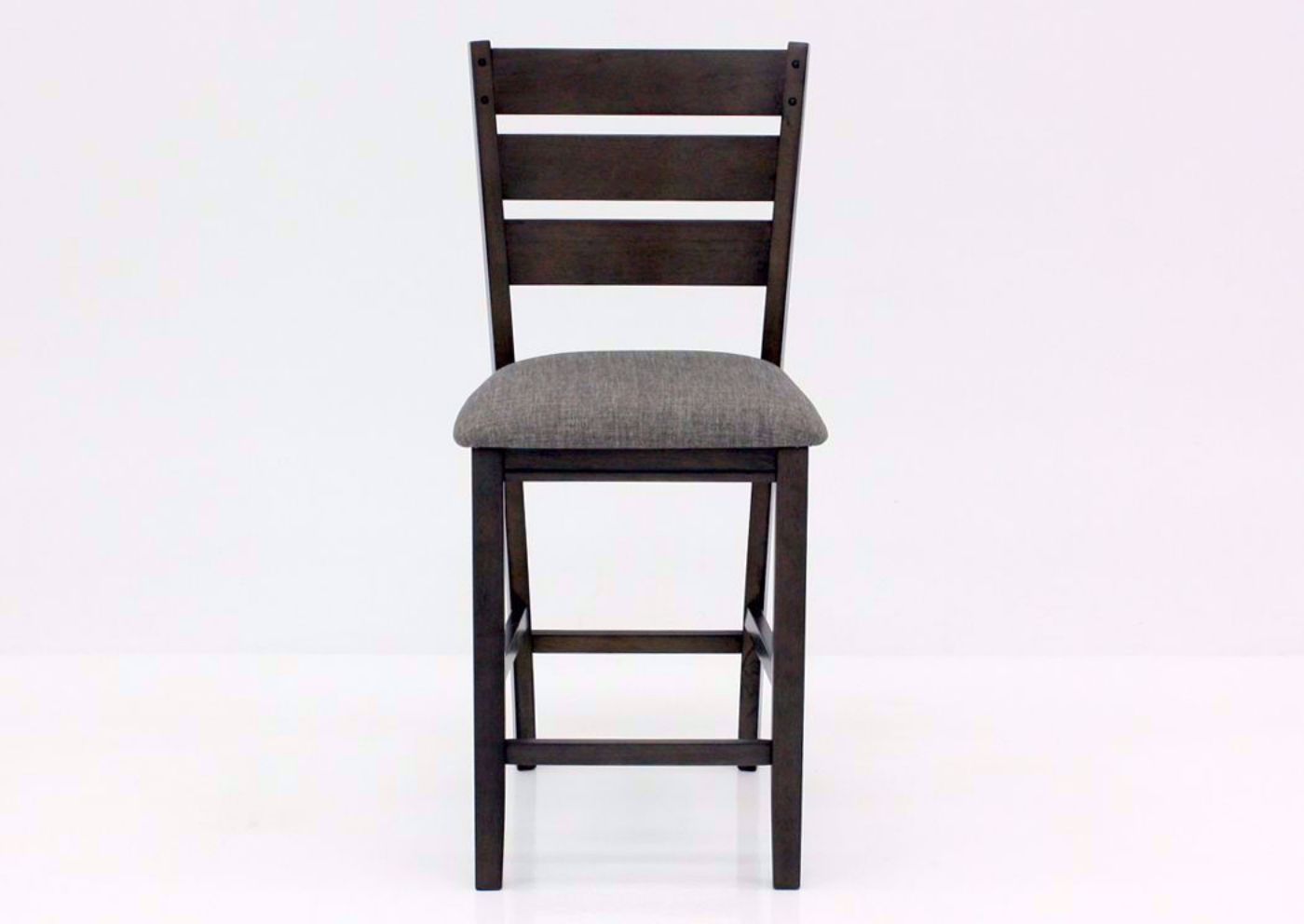 Dark Gray Bardstown Barstool Facing Front | Home Furniture Plus Mattress