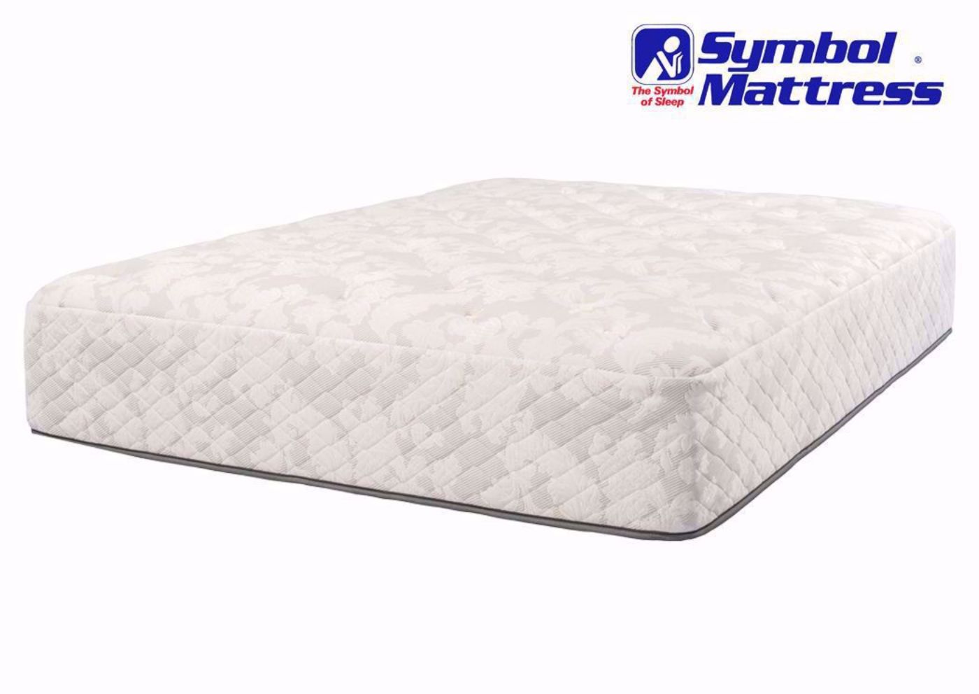 Symbol Harlow Plush Mattress, Twin, Angle | Home Furniture Plus Mattress Store