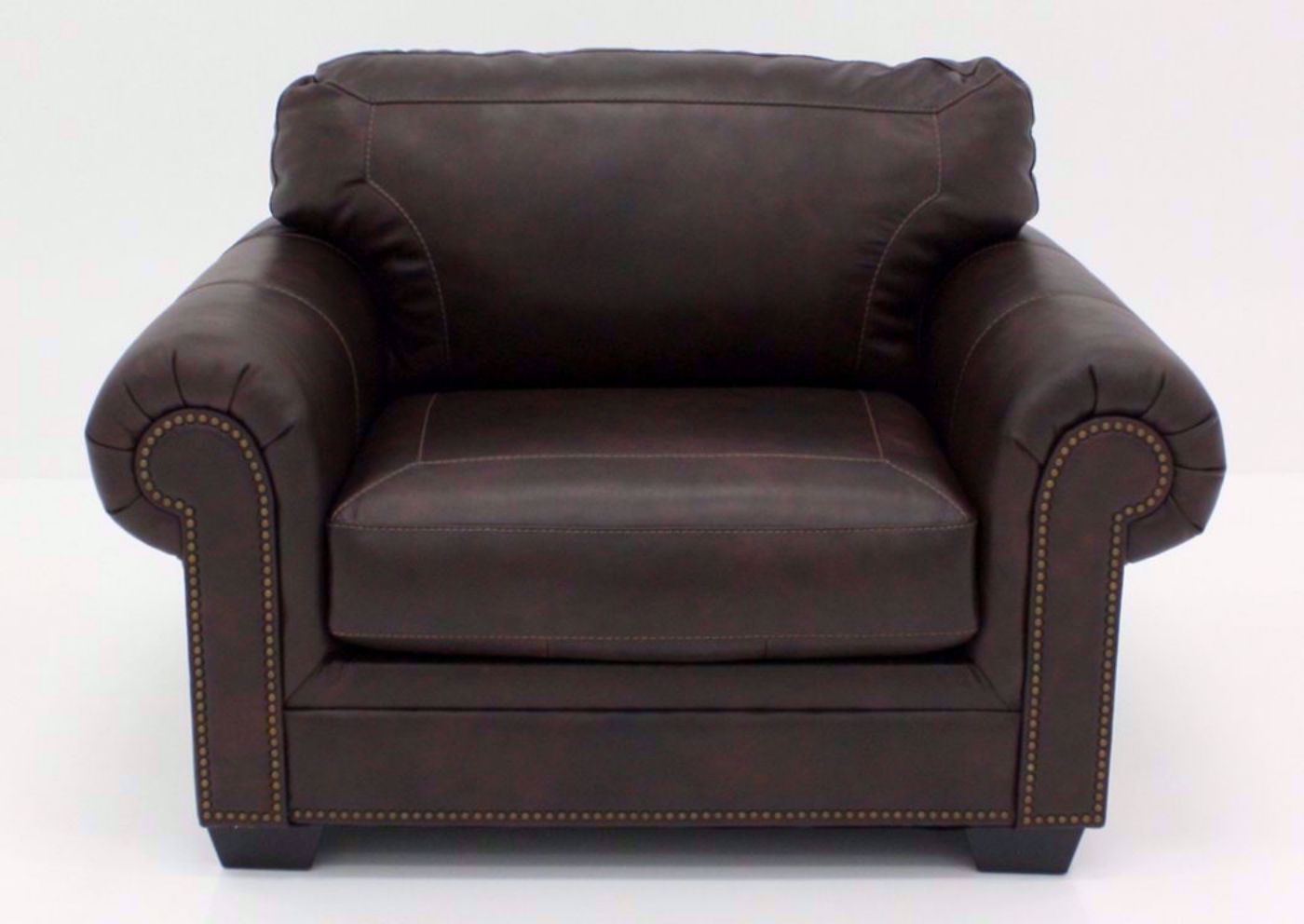Walnut Brown Roleson Chair by Ashley, Front Facing | Home Furniture Plus Bedding