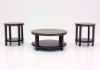 Two-Tone Brown Roybeck 3 Piece Coffee Table Set by Ashley Furniture Facing Front | Home Furniture Plus Bedding