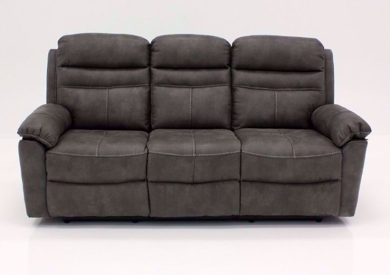 Gray Slate Reclining Sofa, Front Facing | Home Furniture Plus Bedding