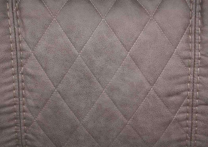 Soft Brown Daytona Power Reclining Sofa Set Tufted Upholstery Detail | Home Furniture Plus Bedding