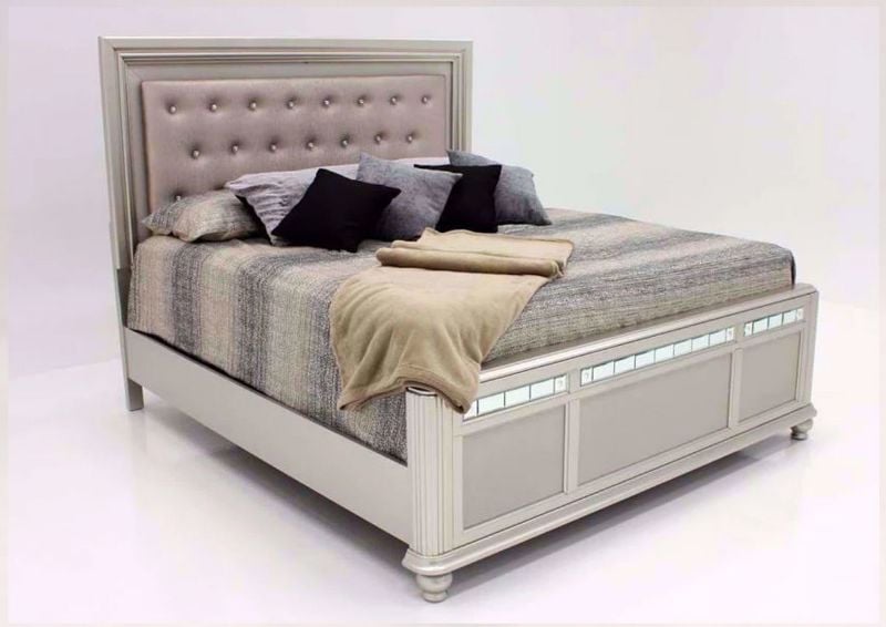 Picture of Regency King Size Bed - Silver