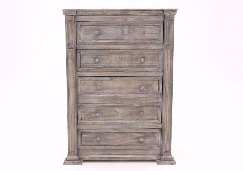 Weathered Gray Maverick Chest of Drawers Facing Front | Home Furniture Plus Bedding
