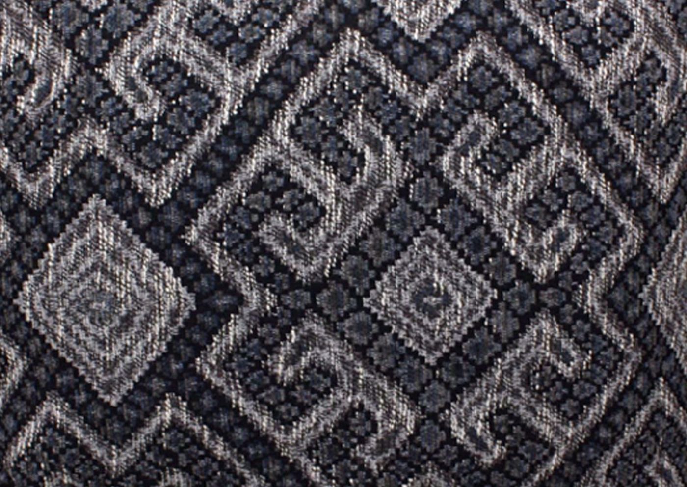 Accent Pillow Fabric  Brown and Blue on the Brown Bovarian Sectional Sofa - Left Facing by Ashley Furniture | Home Furniture Plus Bedding