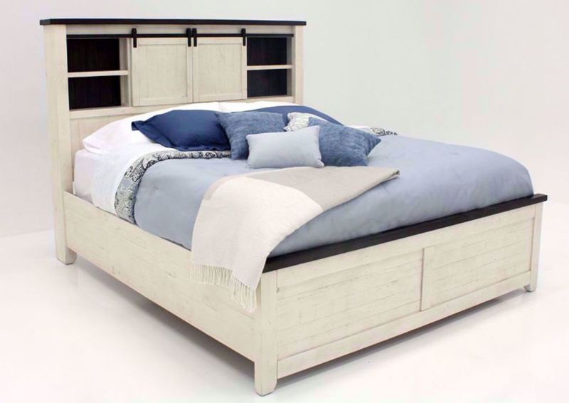 Picture of Madison County Queen Size Bed - White