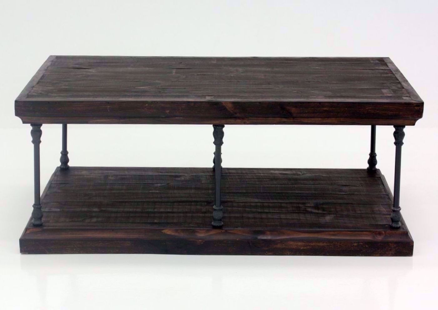 Dark Broan Oliver Coffee Table, Front Facing | Home Furniture Plus Mattress