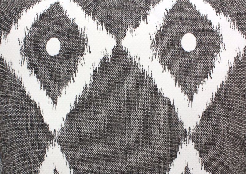 Stonewash Sofa, Gray, White Diamond Gray Accent Pillow Detail | Home Furniture Plus Mattress