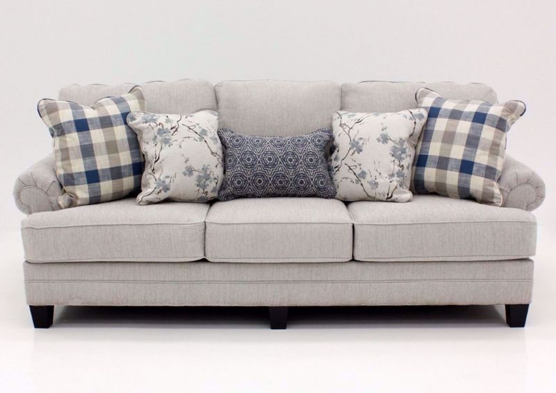 Off White Meggett Sofa by Ashley Furniture Facing Front | Home Furniture Plus Mattress