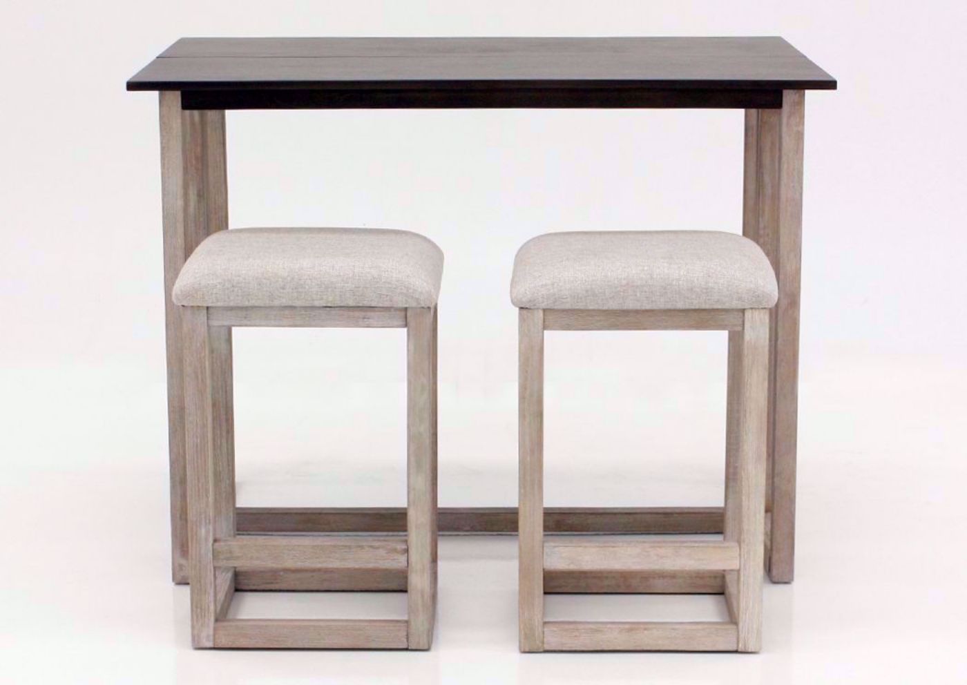 Brown Jefferson Counter Height Dining Table Set by Standard Facing Front | Home Furniture Plus Bedding