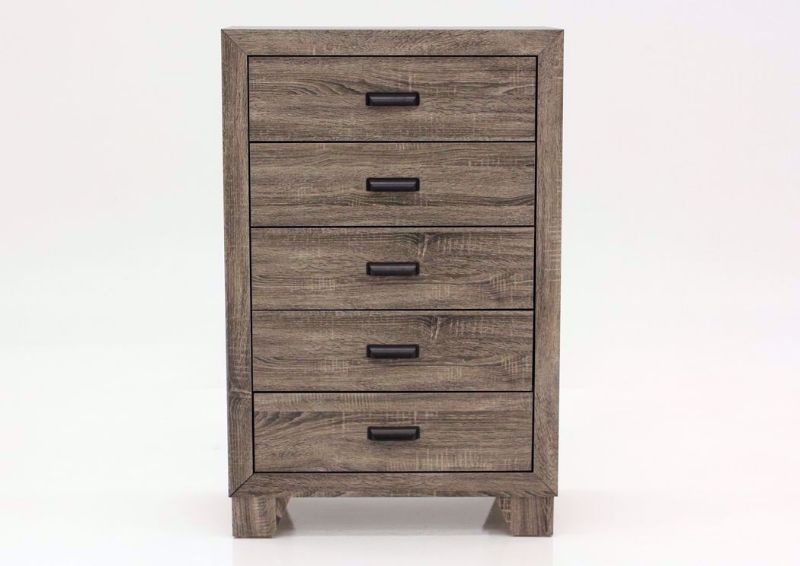 Gray Millie Chest of Drawers Facing Front | Home Furniture Plus Mattress