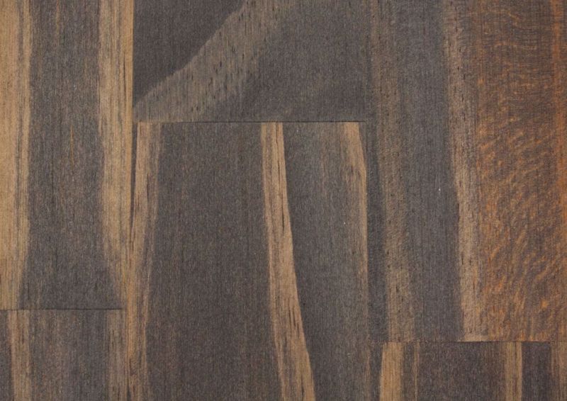 Dark Brown Duncan Dresser with Mirror Showing Wood Finish | Home Furniture Plus Mattress