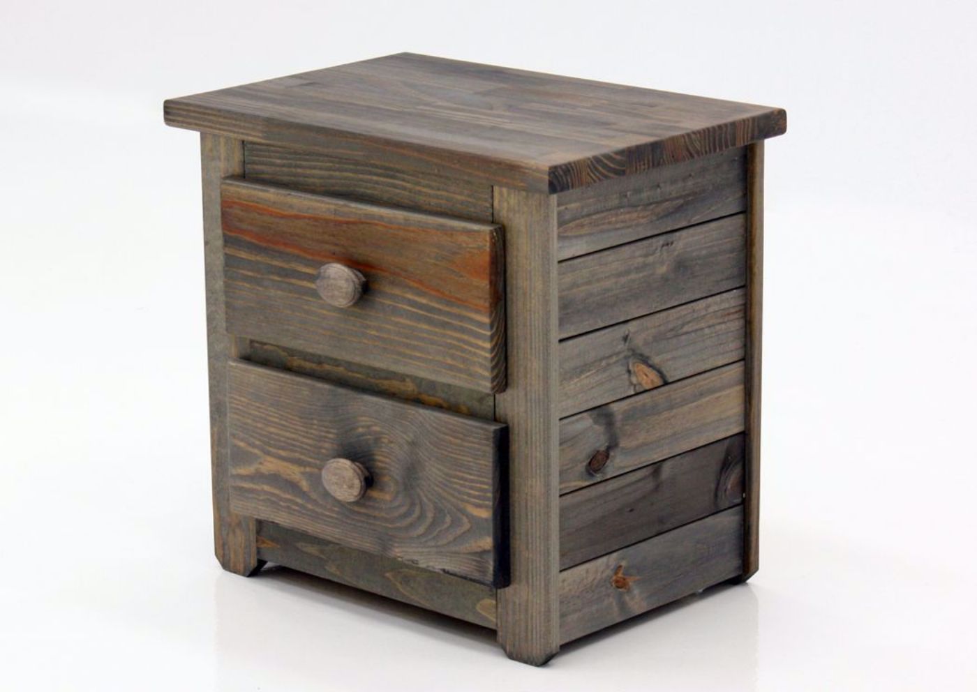 Dark Brown Duncan Nightstand at an Angle | Home Furniture Plus Mattress