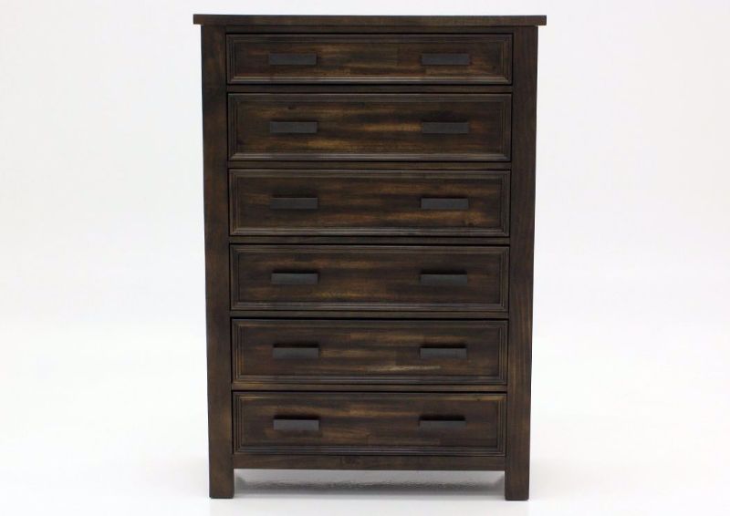 Rustic Dark Gray Sullivan Chest of Drawers by Elements Facing Front | Home Furniture Plus Mattress