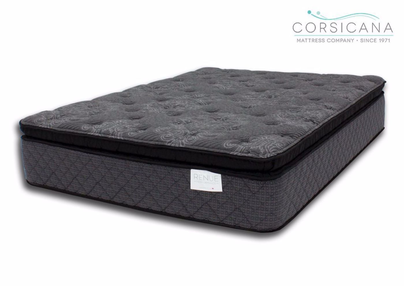 Twin Size Corsicana Revere Pillow Top Mattress | Home Furniture Plus Mattress