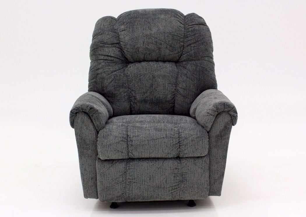 Gray fabric recliner discount chair