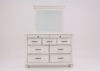 Front Facing View of the Kanwyn Dresser with Mirror by Ashley Furniture | Home Furniture Plus Bedding