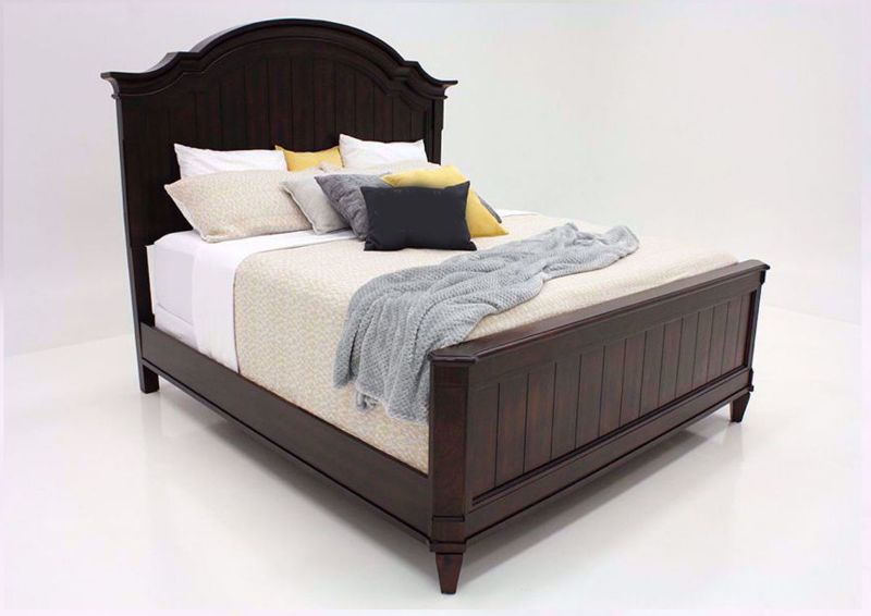 Picture of Mallory King Size Bed - Brown