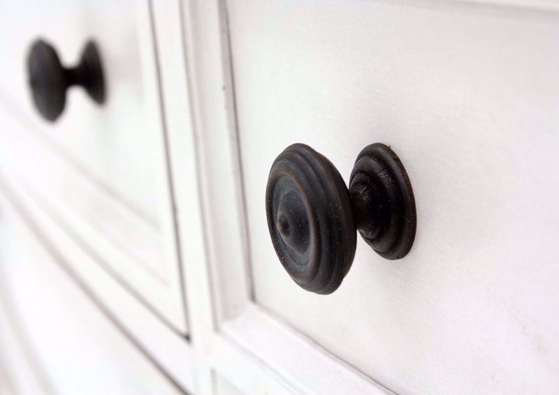 Mallory Dresser with Mirror White Home Furniture
