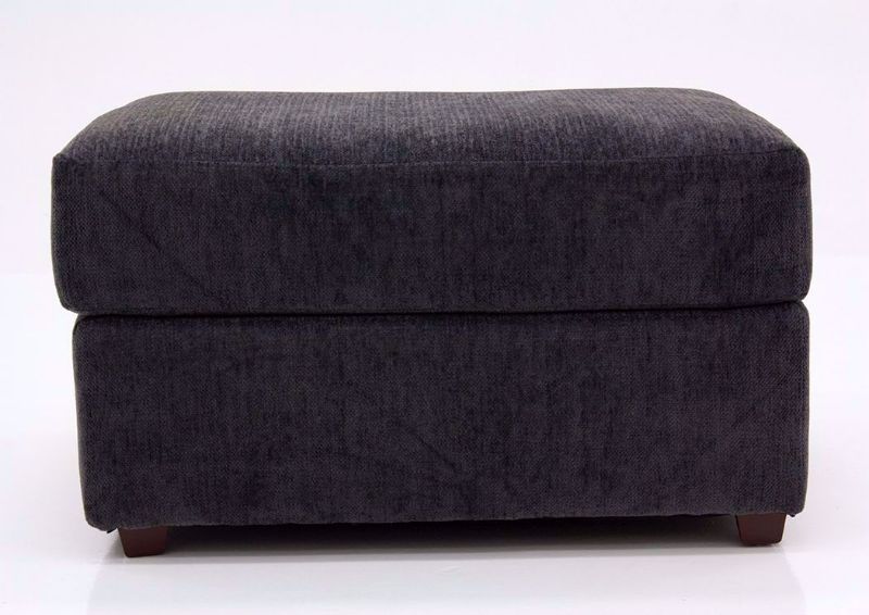 Charcoal Gray Stephenson Ottoman by Lane Facing Front | Home Furniture Plus Mattress