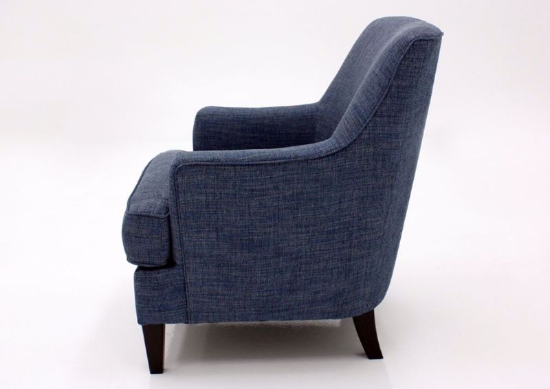 Blue Tenino Accent Chair by Ashley Furniture Side View | Home Furniture Plus Mattress
