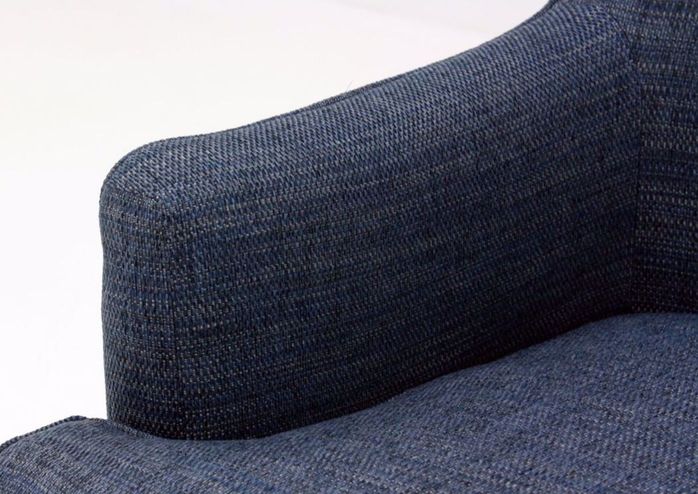 Blue Tenino Accent Chair by Ashley Furniture Showing the Arm Detail | Home Furniture Plus Mattress