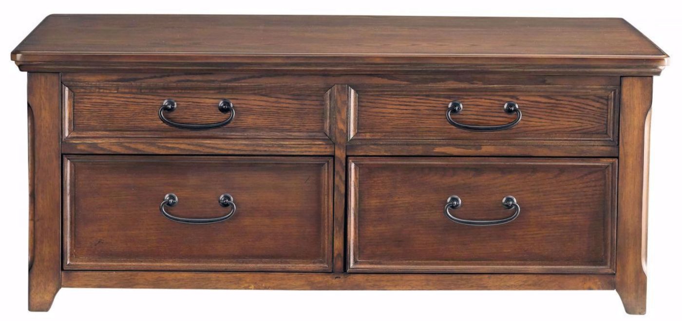 Front Facing Cut Out of the 4 Drawer Brown Woodboro Lift-Top Coffee Table by Ashley Furniture | Home Furniture Plus Bedding