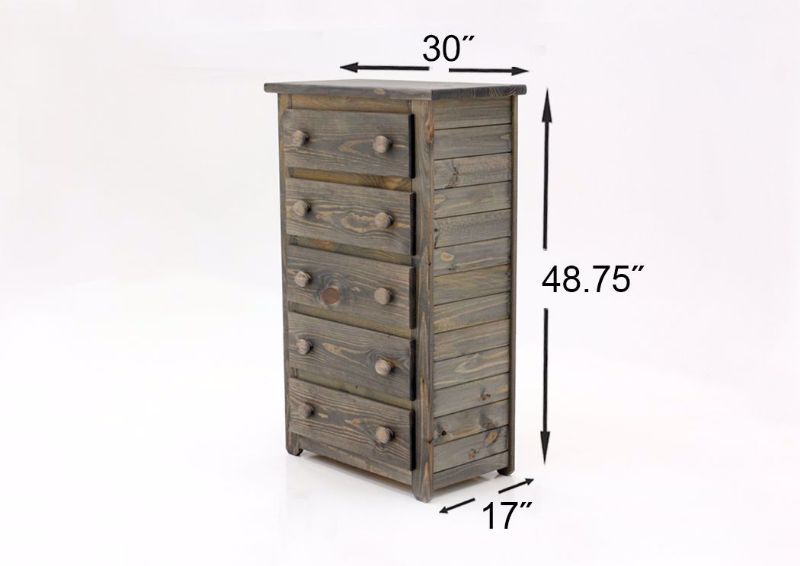 Dark Brown Duncan Chest of Drawers Dimensions | Home Furniture Plus Mattress