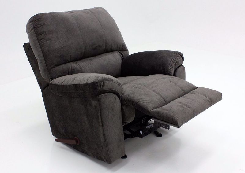 Telluride Rocker Recliner, Gray, Angle | Home Furniture Plus Bedding