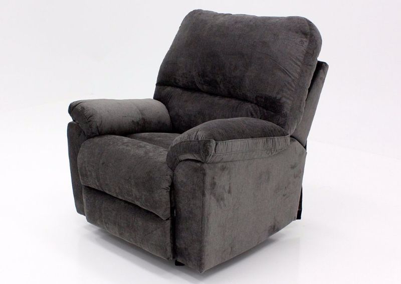 Telluride Rocker Recliner, Gray, Side View, Reverse Angle | Home Furniture Plus Bedding