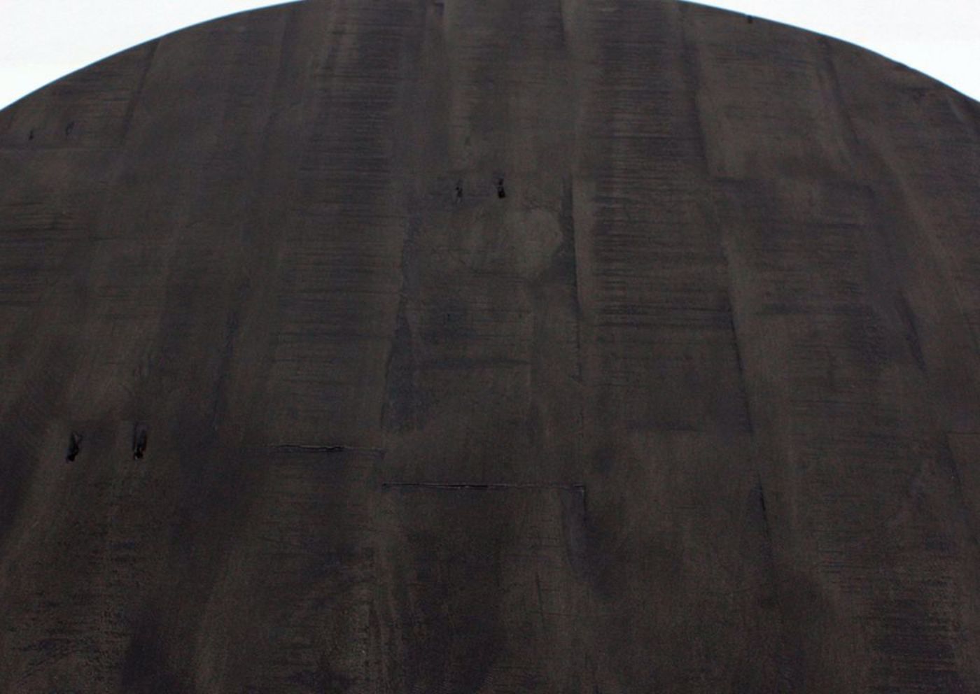 Close Up of the Dark Brown Table Top Finish on the Sharzane End Table by Ashley | Home Furniture + Bedding