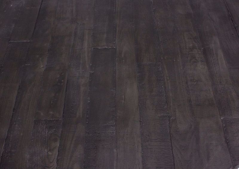 Close Up of the Dark Brown Table Top Finish on the Sharzane Coffee Table by Ashley | Home Furniture + Bedding