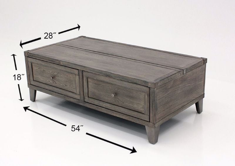 Chazney Lift-Top Coffee Table - Brown | Home Furniture