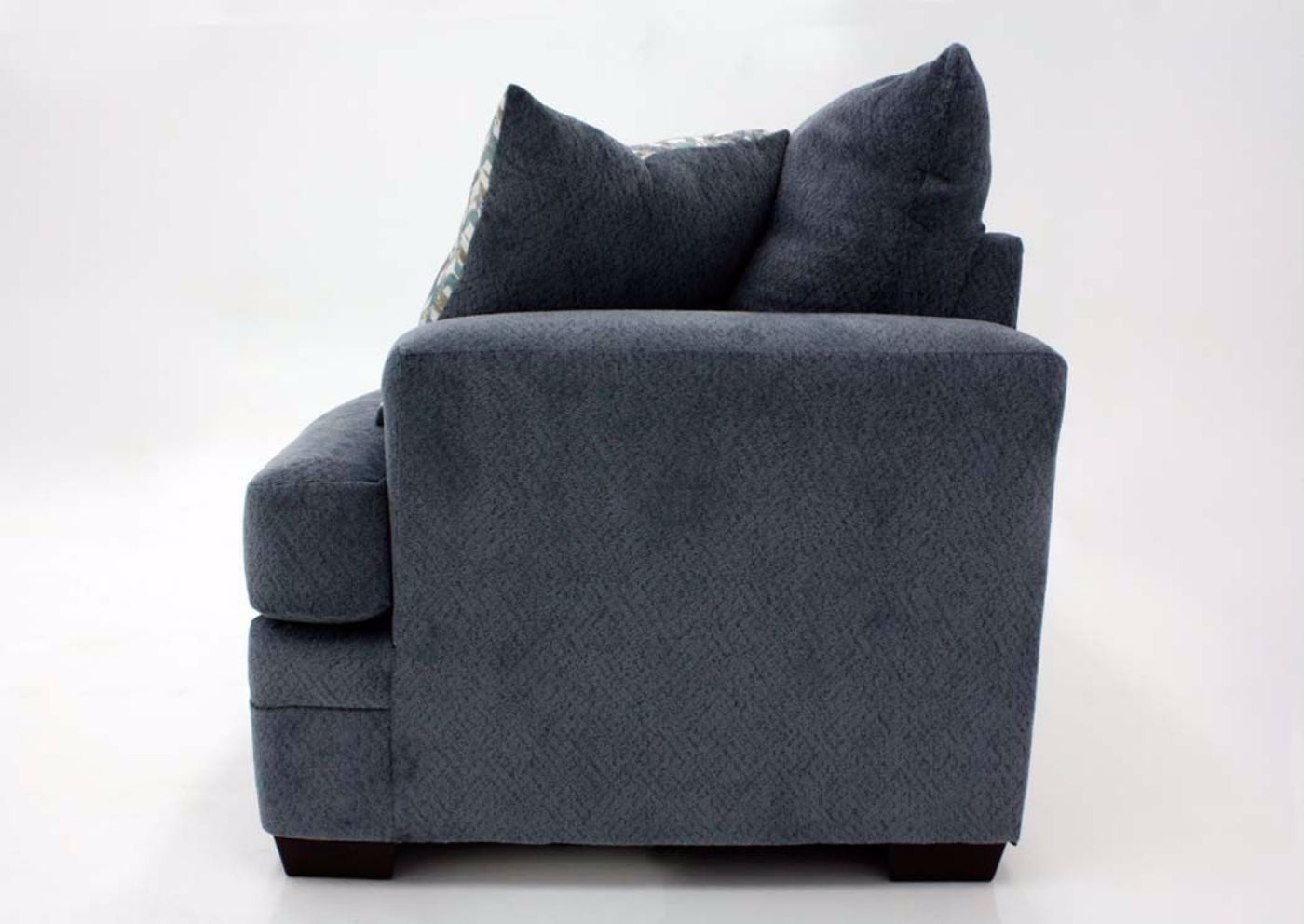 Gray American Sofa by American Furniture Manufacturing Side View | Home Furniture Plus Mattress