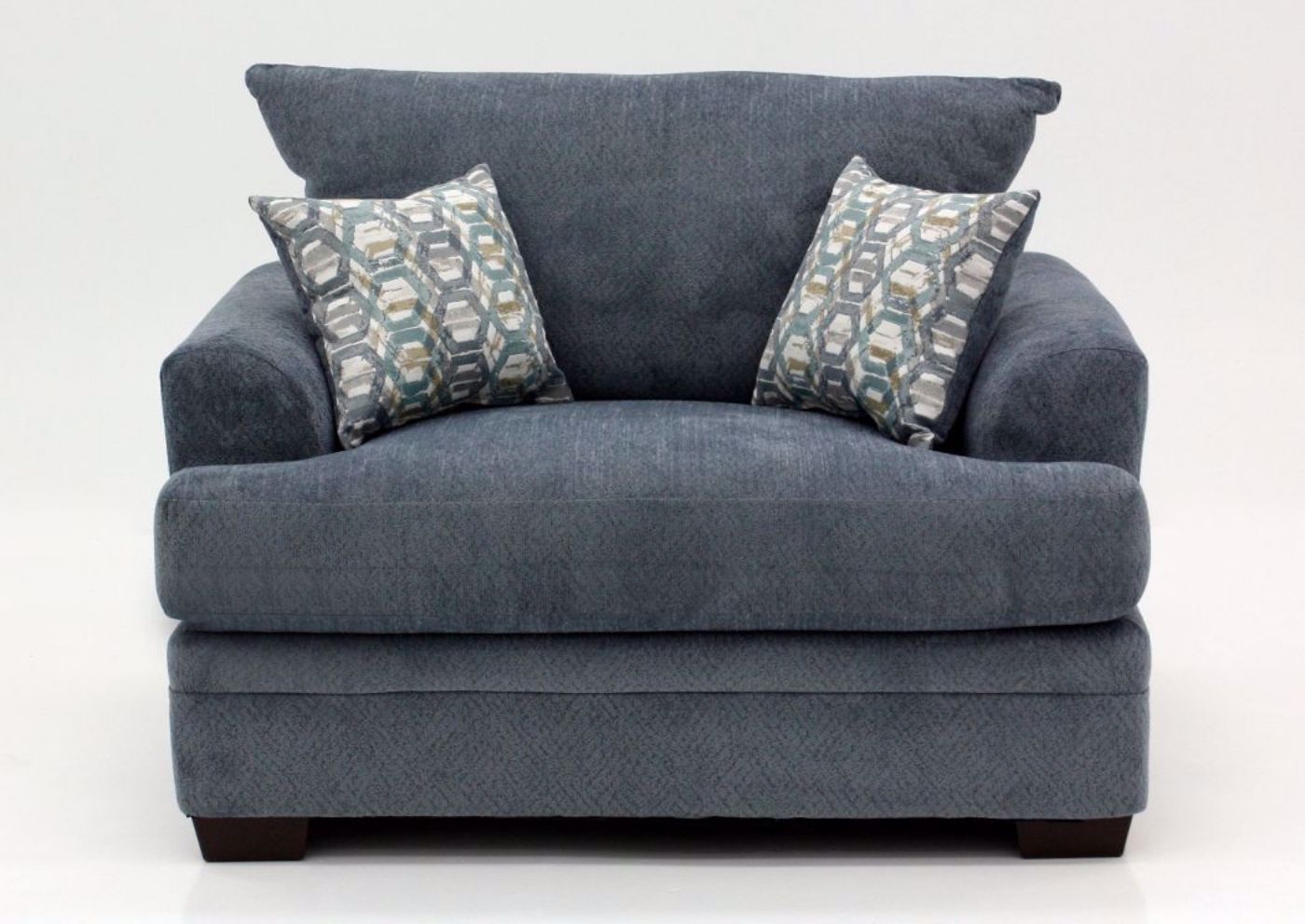Gray American Chair by American Furniture Manufacturing Facing Front | Home Furniture Plus Mattress