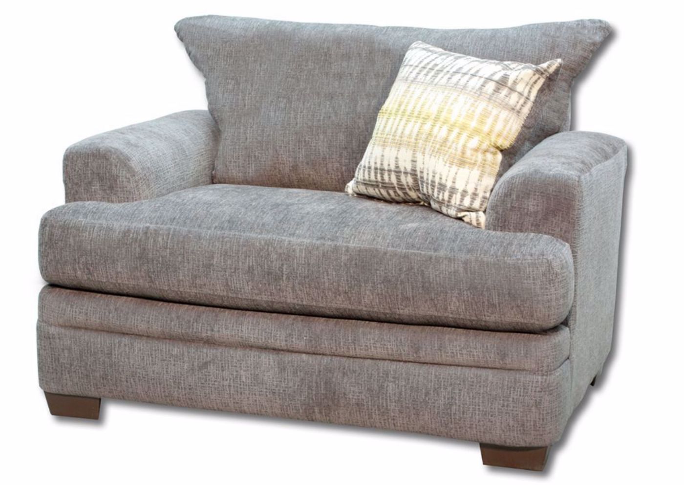 Dark Gray Perth Chair by American at an Angle | Home Furniture Plus Mattress
