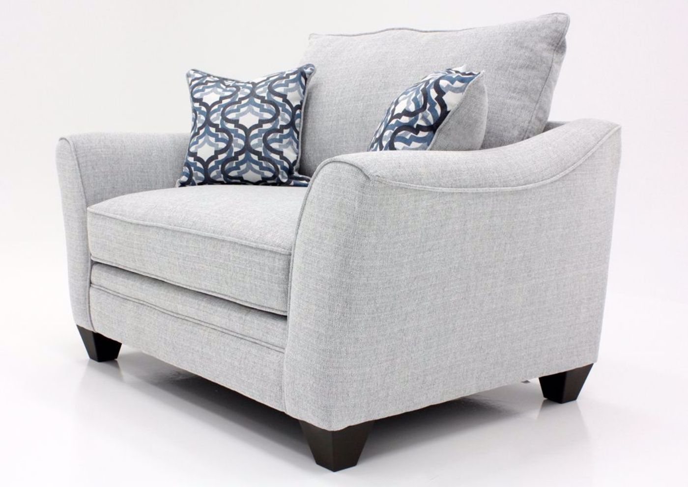 Light GrayDante Chair by Lane at an Angle | Home Furniture Plus Mattress