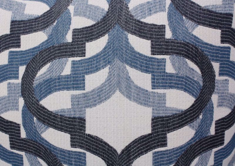 Light Gray Dante Sofa by Lane Patterned Accent Pillow Detail | Home Furniture Plus Mattress