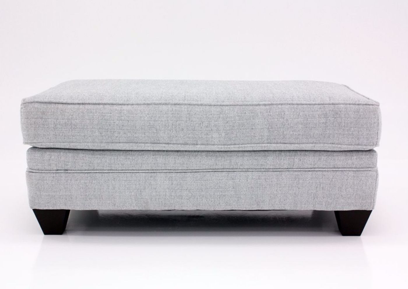 Light Gray Dante Ottoman by Lane, Front Facing | Home Furniture Plus Mattress