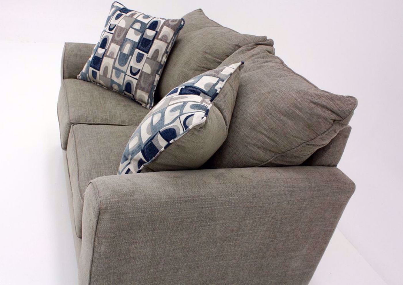 Gray Alamo Loveseat by Lane Side View | Home Furniture Plus Bedding